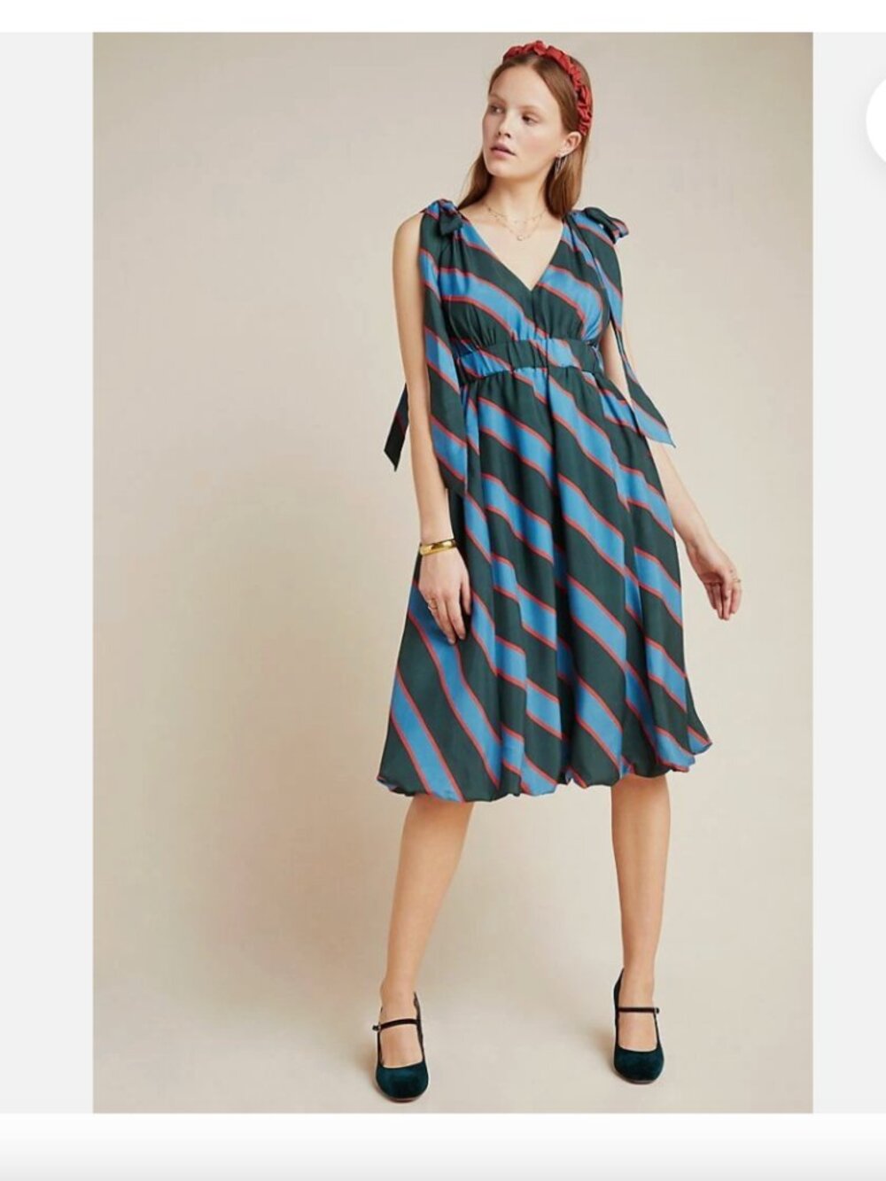 Tracy Reese Hope For Flowers x Anthropologie Monaco Midi Striped Dress (8)